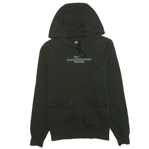 Nike Womens Green XS Pullover Hoodie with Front Pocket