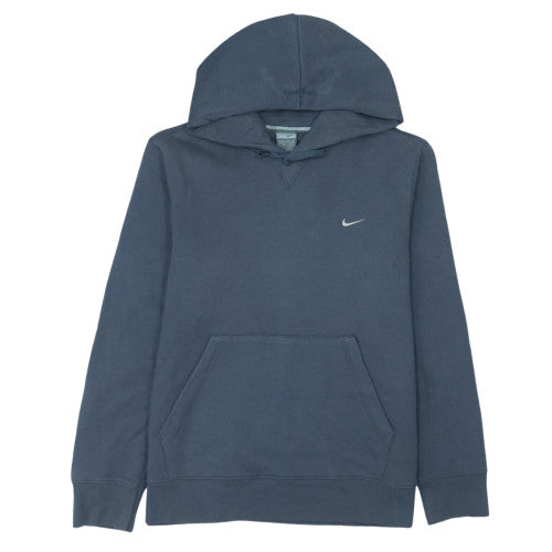 Nike Men's Blue Pullover Hoodie M Regular Fit Fleece