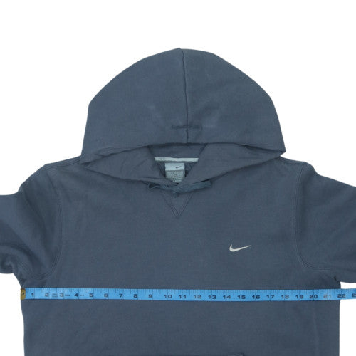Nike Men's Blue Pullover Hoodie M Regular Fit Fleece