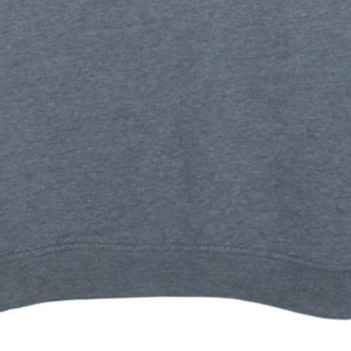 Kappa Mens Grey Medium Crew Neck Pullover Sweatshirt