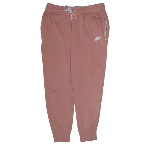 Nike Womens Pink Jogger Sweatpants L Regular Fit Cotton Blend