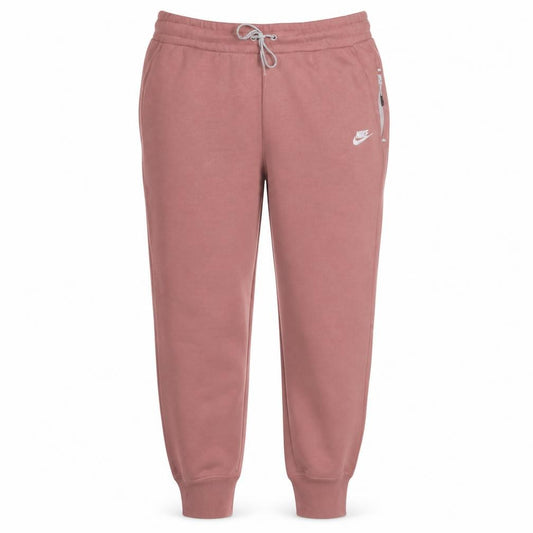 Nike Womens Pink Jogger Sweatpants L Regular Fit Cotton Blend
