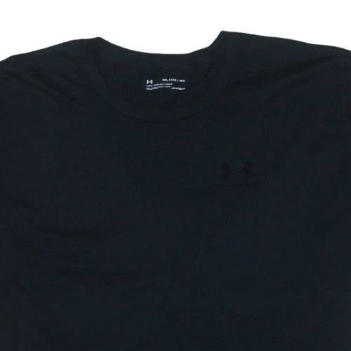 Under Armour Men's Black 4XL HeatGear Loose Fit T-Shirt