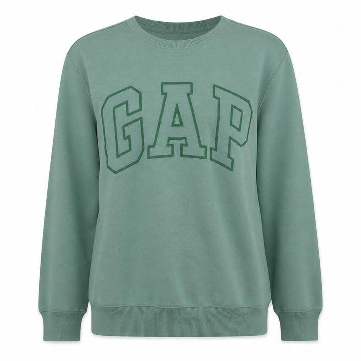 Gap Women’s Green Small Pullover Logo Sweatshirt