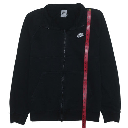 Nike Men's Black Full Zip Fleece Hoodie Size M