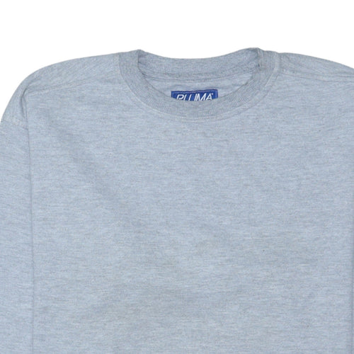 Russell Athletic Mens Grey L Pullover Sweatshirt Vintage Crew Neck