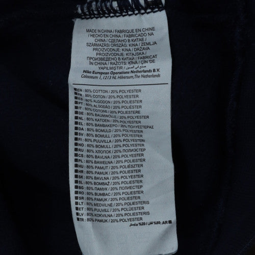 Nike Men's Navy 'Just Do It' Pullover Hoodie Size M