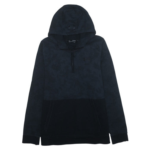 Under Armour Men's Black 2XL Threadborne 1/2 Zip Hoodie
