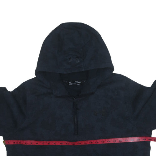 Under Armour Men's Black 2XL Threadborne 1/2 Zip Hoodie