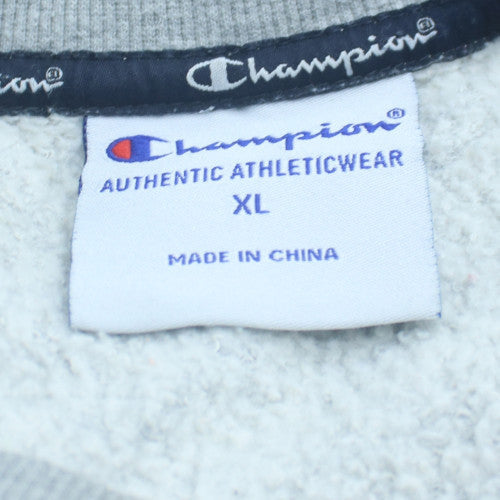 Champion Men's Grey XL Crew Neck Pullover Sweatshirt
