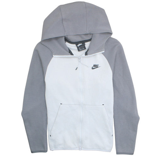 Nike Men's Grey XS Full Zip Sports Hoodie