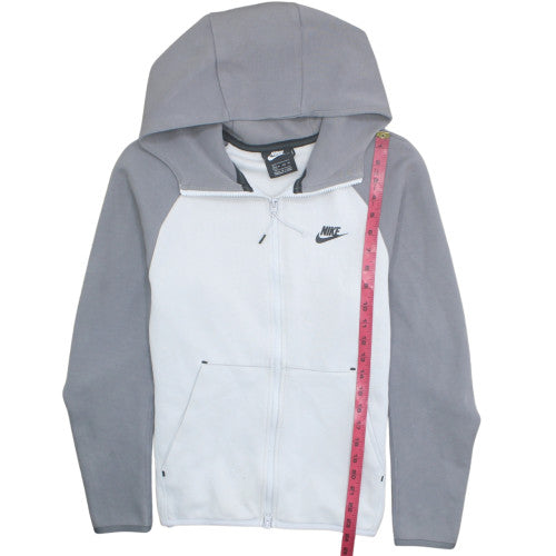 Nike Men's Grey XS Full Zip Sports Hoodie