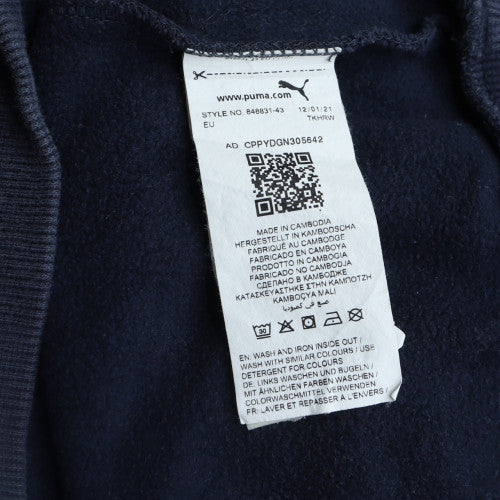 Puma Mens Blue Crew Neck Pullover Sweatshirt M Regular Fit