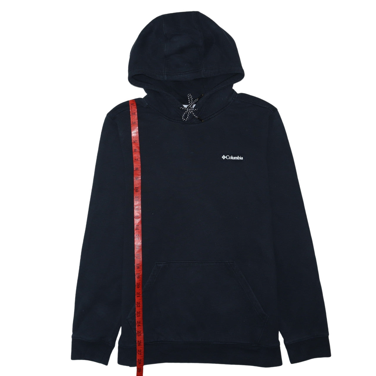 Columbia Men's Black Pullover Hoodie L Fleece Cotton Blend