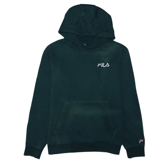 Fila Men's Green Pullover Hoodie Sweatshirt Size M