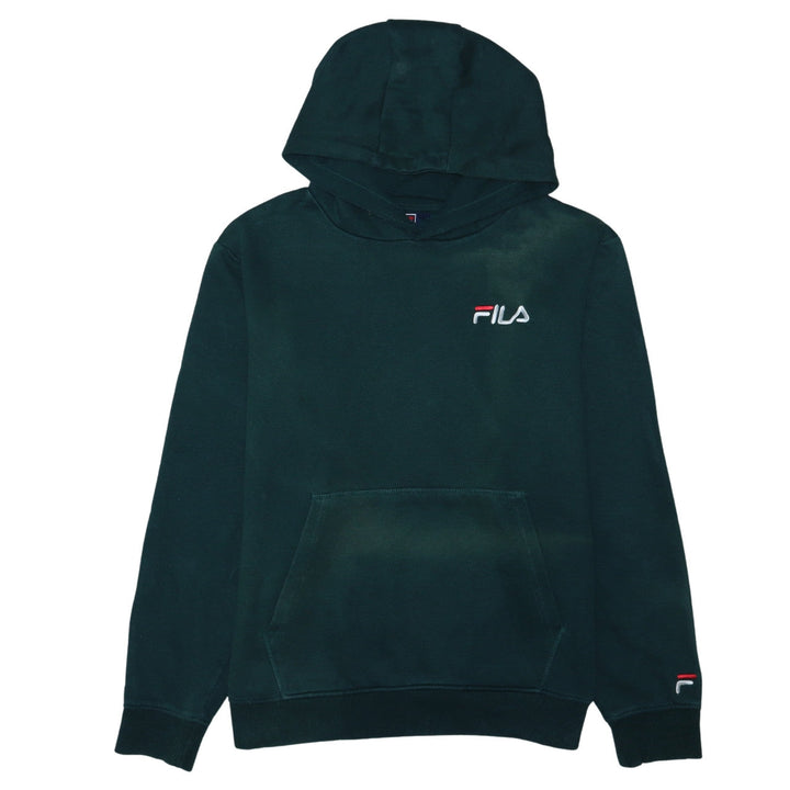 Fila Men's Green Pullover Hoodie Sweatshirt Size M