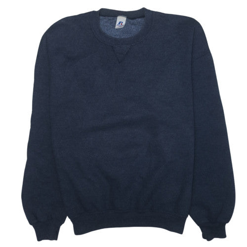Russell Athletic Men's Blue 2XL Pullover Fleece Sweatshirt