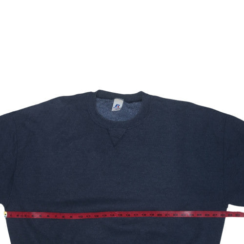 Russell Athletic Men's Blue 2XL Pullover Fleece Sweatshirt