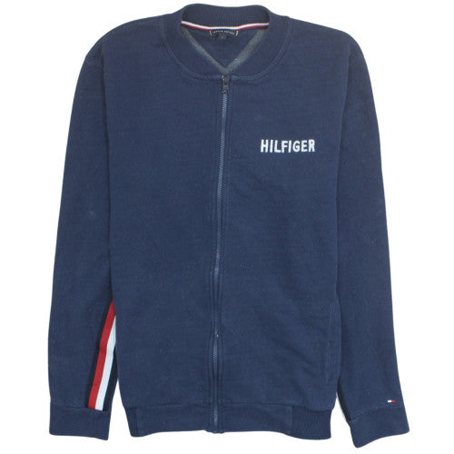 Tommy Hilfiger Men's Blue Full Zip Sweatshirt L Regular Fit