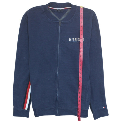 Tommy Hilfiger Men's Blue Full Zip Sweatshirt L Regular Fit
