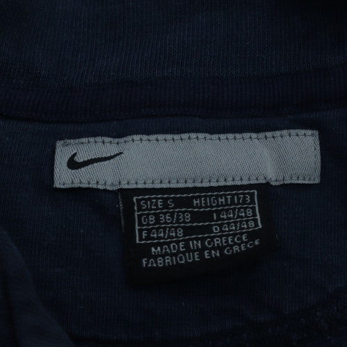 Nike Women's Navy 1/4 Zip Pullover Sweatshirt Size S Fleece