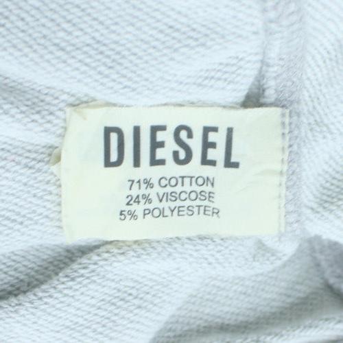 Diesel Men’s Grey Full Zip Hoodie XXL Regular Fit