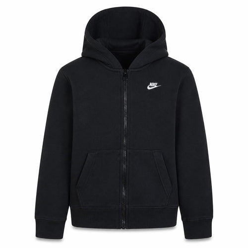 Nike Men's Black Full Zip Hoodie Fleece M Regular Fit