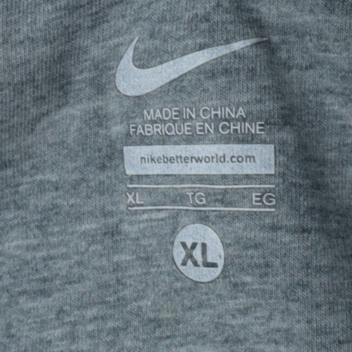 Nike Men's Black XL Full Zip Hoodie Sweatshirt Sportswear