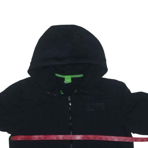 BOSS Hugo Boss Men's Black Full Zip Hoodie Size M Regular Fit