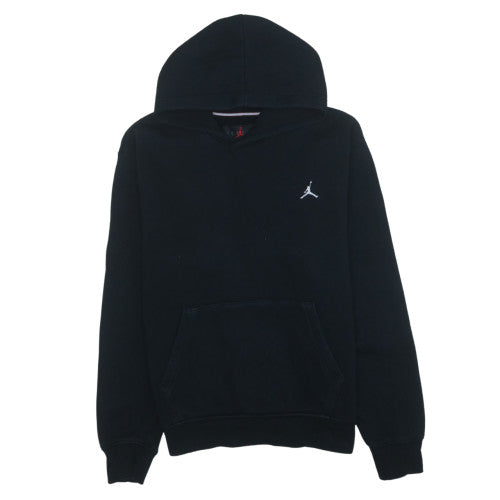 Jordan Men’s Black Pullover Hoodie Small Regular Fit Fleece