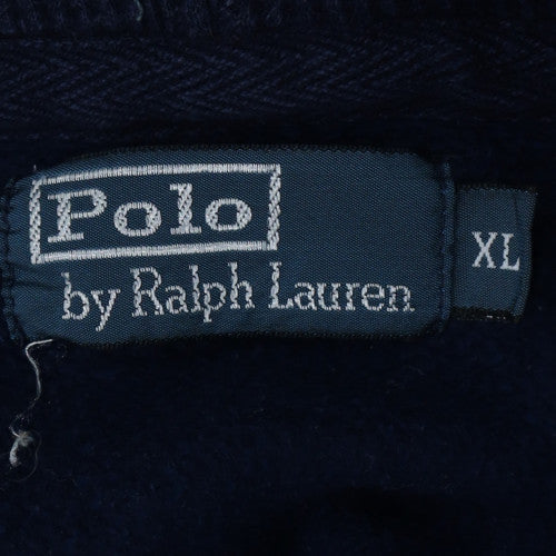 Polo Ralph Lauren Men's Blue Full Zip Hoodie XL Classic Fit