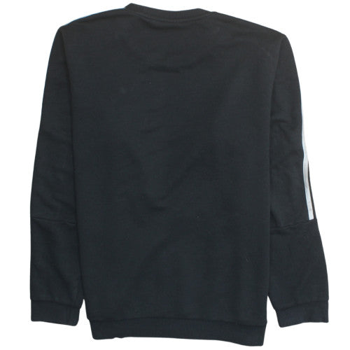 Adidas Mens Black XL Pullover Sweatshirt Crew Neck Sportswear
