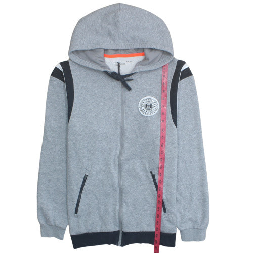 Under Armour Men's Grey Full Zip Hoodie M Sports Fleece