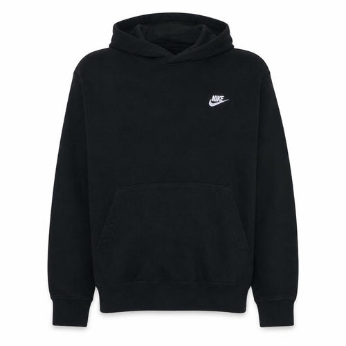 Nike Men's Black Pullover Hoodie L Logo Fleece Sportswear