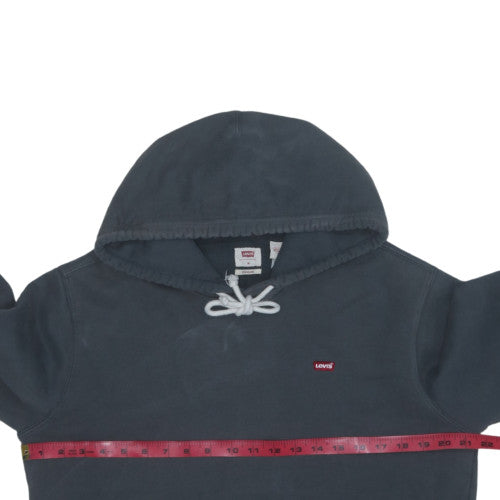 Levi's Men's Blue Pullover Hoodie M Standard Fit Fleece