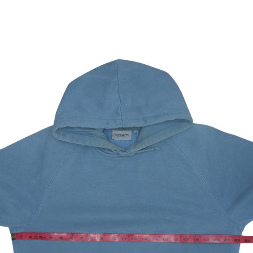 Carhartt Men's Blue M Pullover Hooded Fleece Sweatshirt