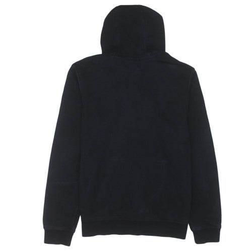 Nike Women Black L Pullover Hoodie Cotton Blend Fleece