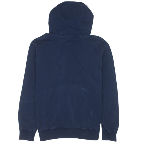 Nike Men's Blue Pullover Hoodie M Fleece Logo Sportswear