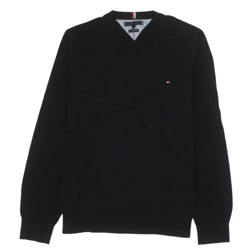 Tommy Hilfiger Men's Black 2XL Classic Crew Neck Sweatshirt
