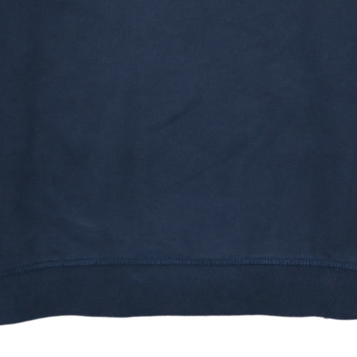 Tommy Hilfiger Men's Blue XL Crew Neck Cotton Sweatshirt