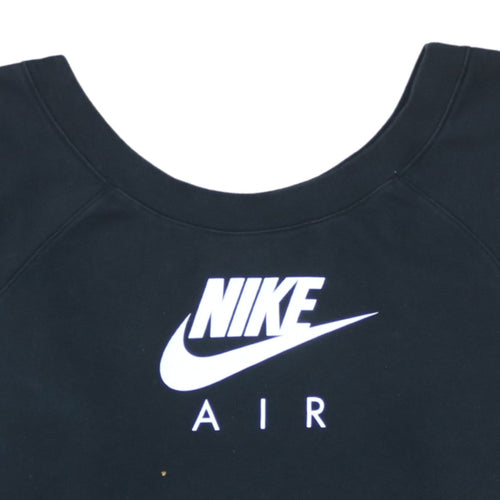 Nike Air Women's Black 1X Pullover Sweatshirt with Logo