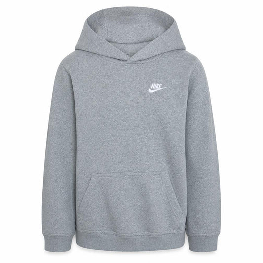 Nike Boys Grey Pullover Hoodie XL 158-170cm Hooded Sweatshirt