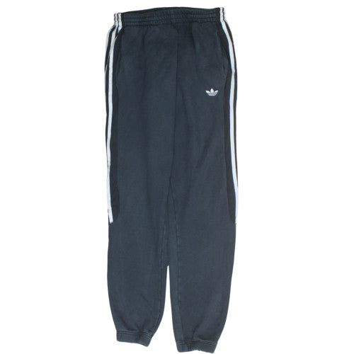 Adidas Men's Black M Track Pants Fleece Tapered Joggers