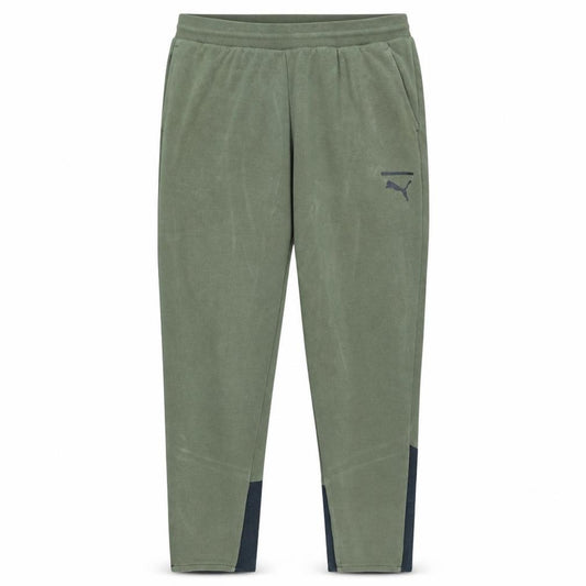 Puma Men's Green XL Jogger Trousers Regular Fit Activewear Pants