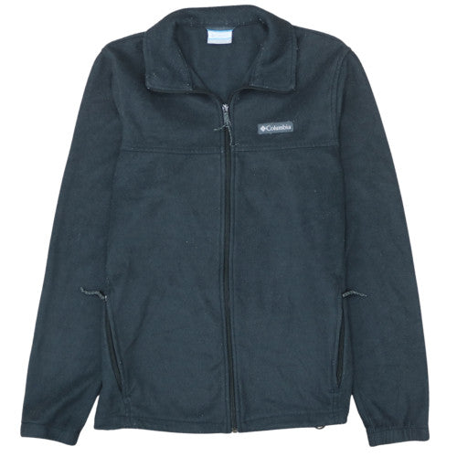 Columbia Mens Black Fleece Jacket M Full Zip Warm Casual Outdoor