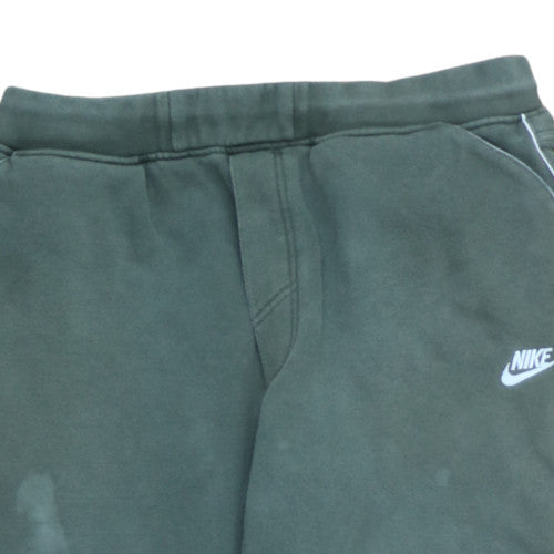 Nike Men's Green XL Fleece Sweatpants with Logo
