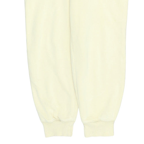 Nike Womens Ivory Fleece Jogger Sweatpants S Elastic Cuffed Trousers