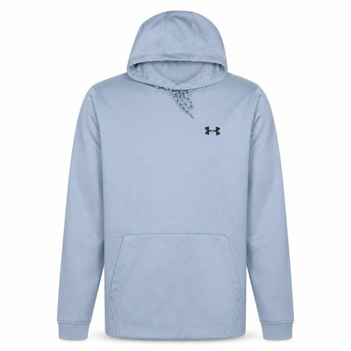 Under Armour Men's Blue Pullover Hoodie XL Fleece Sportswear