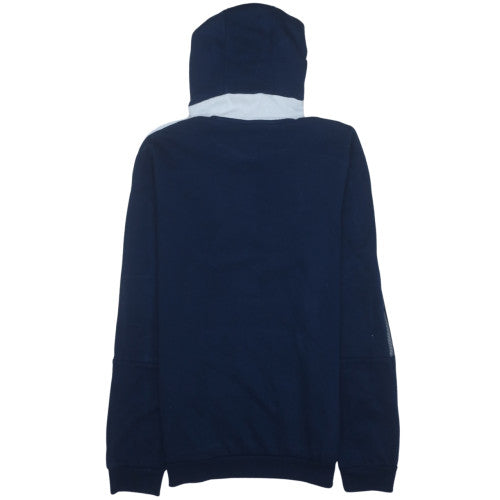 Adidas Men's Blue Pullover Hoodie Size S Sports Fleece