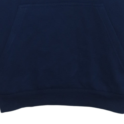 Adidas Men's Blue Pullover Hoodie Size S Sports Fleece